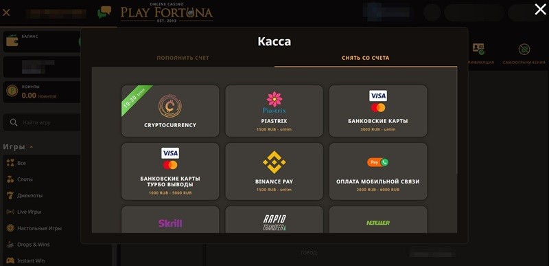 Способы вывода